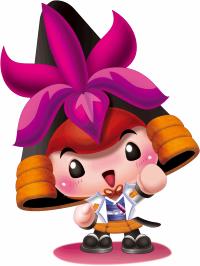 イラスト:刈谷市マスコットキャラクター「かつなりくん」