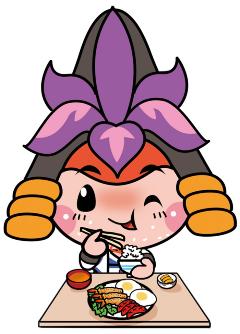 イラスト:食べるかつなり君