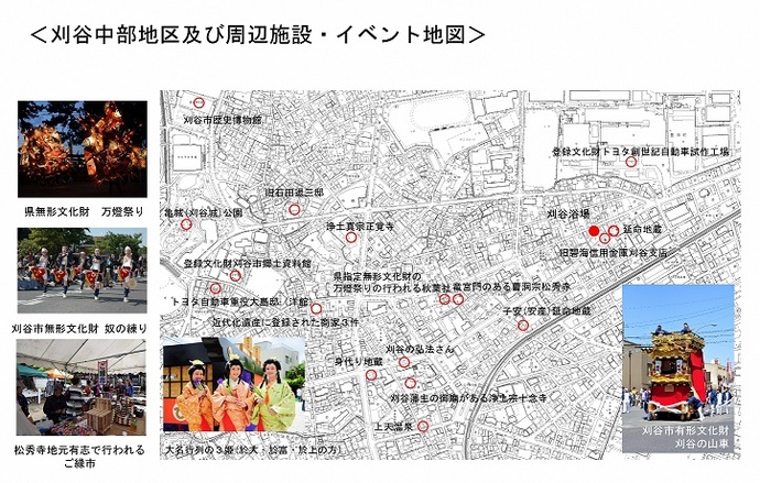 周辺施設・イベント地図