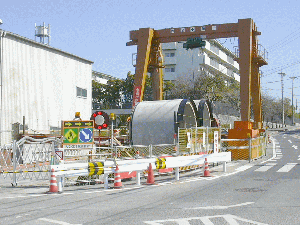 写真：施工状況