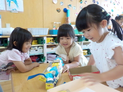 写真 人形遊び