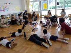写真：保育参観