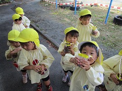 写真：バギーカー遊びの様子