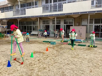 写真:年長児 たけうま