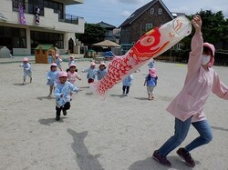 3歳児 こどもの日の様子