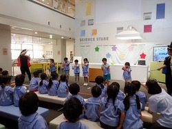 写真:年長児 科学体験教室