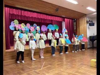 生活発表会の写真