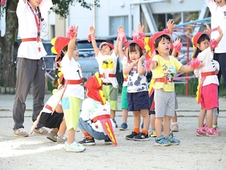 運動会の踊りの写真