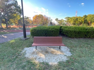日高公園ベンチ2