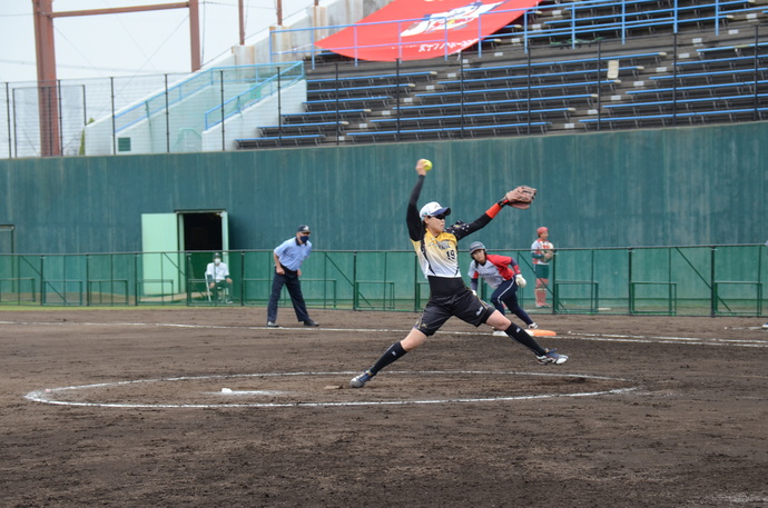 写真:投手