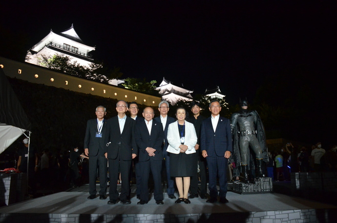 写真:点灯式