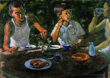 宮脇晴 朝のひととき 1948年