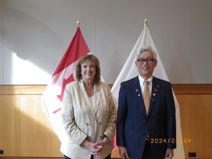 ミササガ市長と刈谷市長